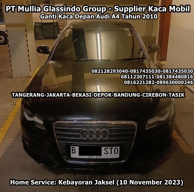Harga Kaca Mobil Depan Audi di Tangerang