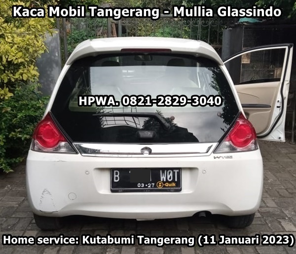 Bengkel Kaca Mobil Honda Brio Tangerang