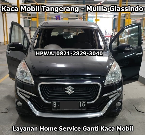 Jual dan Pasang Kaca Mobil Depan Ertiga Serpong BSD Alam Sutera Karawaci Bintaro