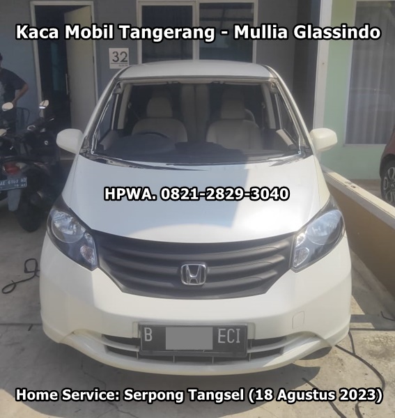 Jual dan Pasang Kaca Mobil Honda Freed Tangerang Bergaransi