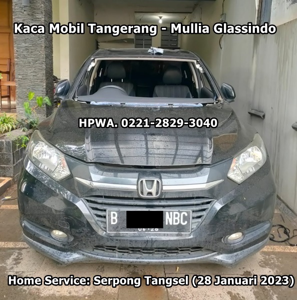 Harga Penggantian Kaca Depan Honda HRV di Tangerang Original