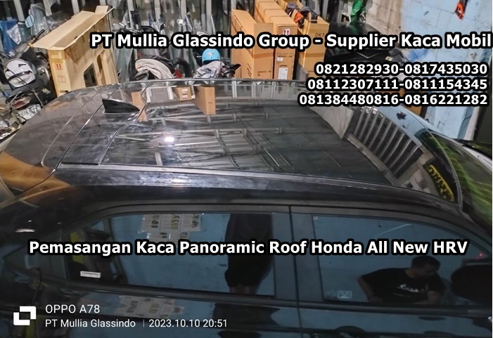 Harga Kaca Panoramic Honda New HRV Tangerang
