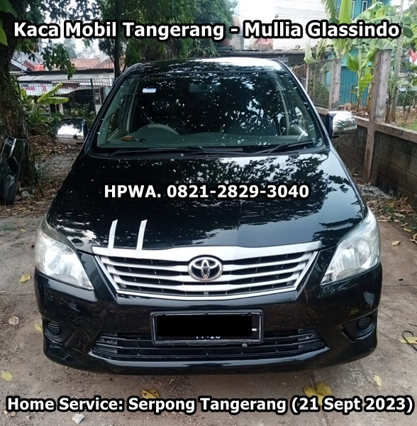 Ganti Kaca Mobil Depan Innova Tangerang