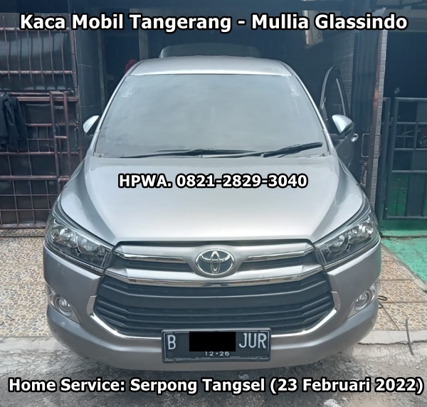 Ganti Kaca Mobil Depan Innova Reborn Tangerang