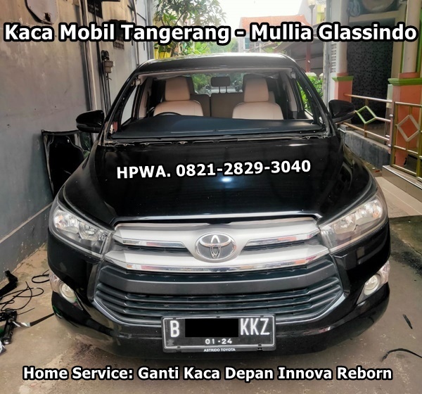 Harga Penggantian Kaca Mobil Depan Innova Tangerang Murah