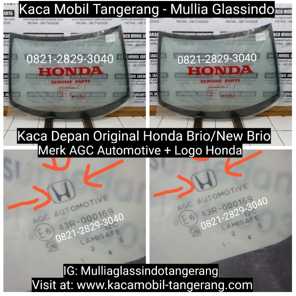 Jual Kaca Mobil Honda Brio Tangerang Original Bergaransi