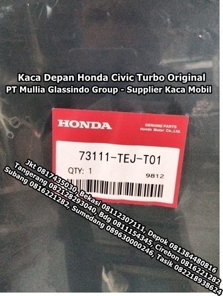 Kaca Depan Civic Turbo Original di Tangerang