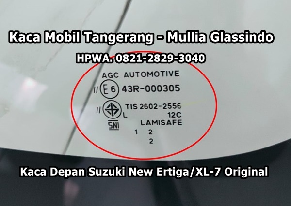 Jual Kaca Mobil Suzuki New Ertiga Tangerang
