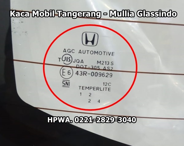 Kaca Belakang Honda Freed Tangerang