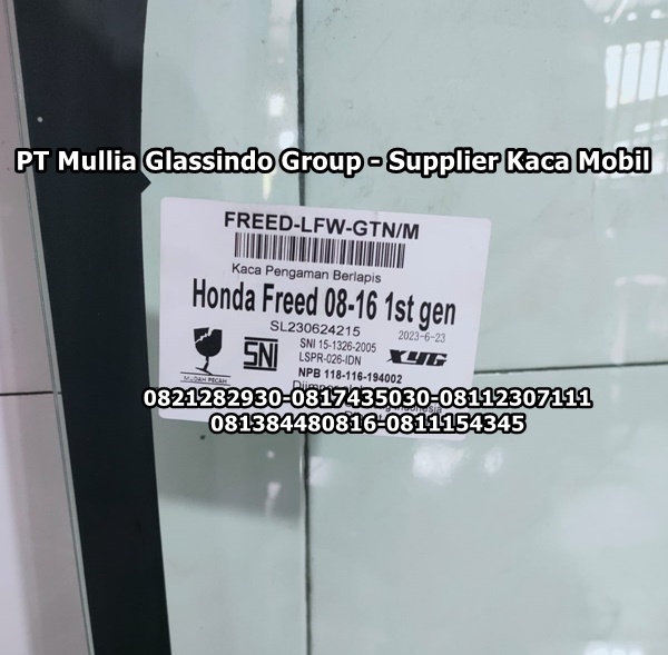 Jual Kaca Mobil Depan Honda Freed Tangerang