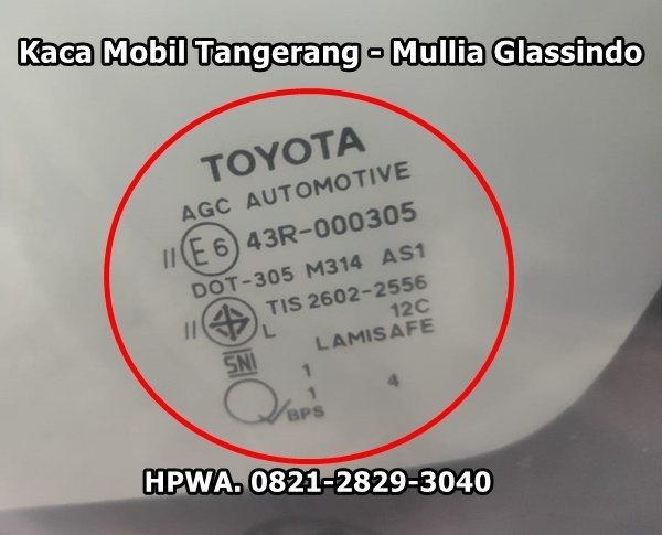 Jual Kaca Mobil Innova Reborn Tangerang