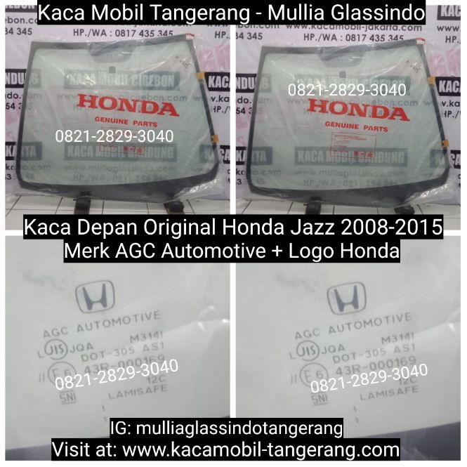 Jual Kaca Depan Original Honda Jazz 2008-2015 di Tangerang Bergaransi