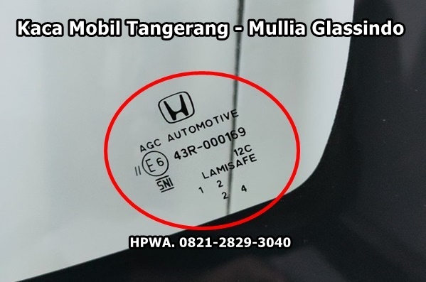 Kaca Depan Mobil Honda Brio Tangerang