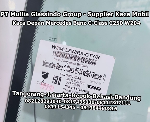 Toko Kaca Mobil Mercedes Benz Tangerang Selatan